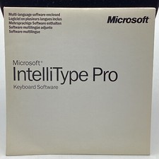 SEALED 1999 Microsoft IntelliType Pro Keyboard Software CD Set X04-84502 picture