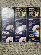 Memorex HP CD-R High Capacity 650/700MB 74/80 Minutes 10 pack New Sealed picture