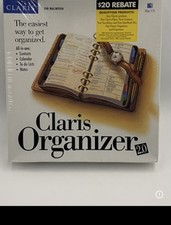 Vintage Apple Mac Claris Organizer 2.0 Software New Sealed picture