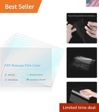 Durable 6PCS 260x200mm FEP Release Film for ELEGOO and ANYCUBIC 3D Printers picture