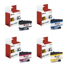 4Pk LTS LC401 BCMY Compatible for Brother MFC-J1010 J1012 Ink Cartridge picture