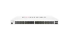Fortinet FortiSwitch Layer 2 Managed Switch 48xGE RJ45 LAN port P/N: FS-148E-POE picture