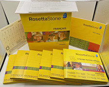 Rosetta Stone Learn French Francais Language Level 1-5 Version 3 Audio Software picture