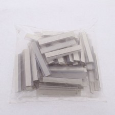 Hubbell XPLFP100A Clear Adhesive Back Label Holder for I-Station Faceplate 100pc picture