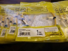 1M (3.28ft) FCLCLCS01M LC TO LC FIBER OPTIC PATCH CABLE 9/125 SINGLE MODE 20PCS picture