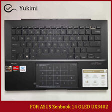 FOR ASUS Zenbook 14 OLED UX3402 Black C Shell Cover Upper Palmrest Keyboard picture