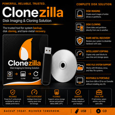  Clonezilla - Professional Backup/Restore Your Drive | Live CD and USB | LATEST picture