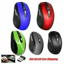 Wireless Optical Mouse Mice & USB Receiver For PC Laptop Computer DPI USA picture