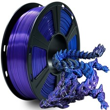 GIANTARM Silk PLA Tri Color Filament 1.75mm 1kg 2.2lb, Metallic Shiny Triple ... picture
