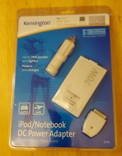 Kensington Slimline 70w DC Adapter IPod/Notebook Apple Powerbook  New picture