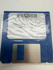 Media Vision Monologue for DOS Version 3.1 3.5
