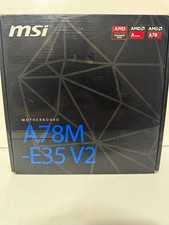 MSI A78M-E35 V2 MicroATX FM2/FM2+ DDR3 HDMI USB 3.0 PCIe x16 picture