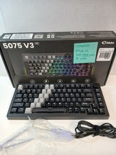 Akko 5075 V3 HE RGB Wireless Tri-Mode Keyboard, Black Gradient  *READ* picture