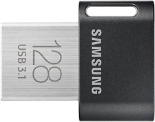 SAMSUNG FIT Plus 3.1 USB Flash Drive, 128GB, 400MB/s, Plug In and Stay,...  picture
