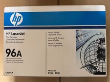 HP 96a C4096A Genuine Black Toner Cartridge for LaserJet  2100/2200 -New Sealed picture