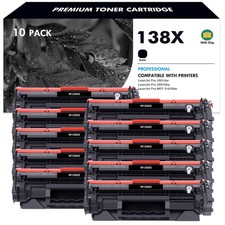 138X W1380X Toner WITH CHIP Fits HP LaserJet Pro 3001dw 3001fdw MFP 3101fdw LOT picture