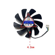 85MM Cooling Fans Graphic Card Part for ASL GTX1660 1660ti 6GB ITX Graphic Card picture