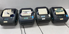 Four Zebra Printers  Model GX 420D With  Adaptor  Only   ZB-06 picture