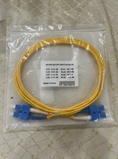 StarTech 2m Single-Mode Duplex 9/125 Fiber Optic Cable - SC/SC SMFIBSCSC2 picture