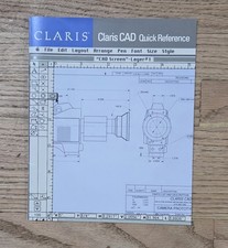 Claris CAD Quick Reference picture