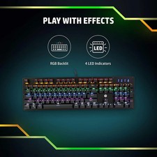 BLACK - HP GK100 MECHANICAL GAMING KEYBOARD picture