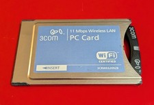 3Com SL-1110 11MBPS Wireless LAN PC Card (3CRWE62092B) picture