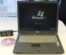 Gateway M305CRV Laptop,Windows XP,40GB HD,1GB RAM,CDRW/DVD,Charger,Drivers Disk picture
