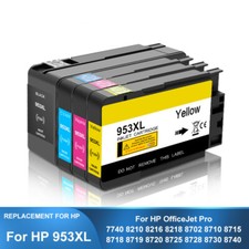 4 Color 953XL Ink Cartridge For HP Pro 7740 8210 8702 8710 8720 8725 8730 picture