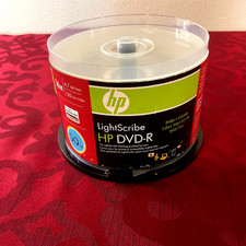 HP+MEMOREX LightScribe LOT: 24 DVD-R (HP), 13 CD-R (Memorex) *16X 4.7GB DVD-R picture