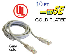10 Ft. (3m) Cat5E Network Ethernet Cable - High Performance picture