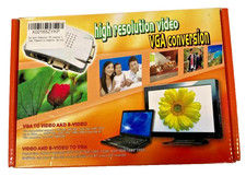High Resolution Video VGA Conversion Video and S-Video to VGA New picture