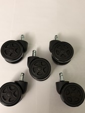 Set of 5 Office Chair Wheels 3 Inch Office Chair Casters picture
