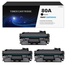 3x CF280A Toner Compatible With HP 80A LaserJet Pro 400 M401n M401dn MFP M425dn picture