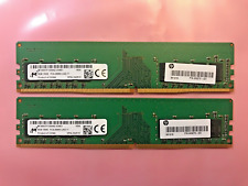 MICRON 16GB (2x8gb) PC4-2666V MTA8ATF1G64AZ-2G6E1 Desktop Ram DDR4 picture