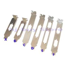 Serial DB9 COM Parallel DB25 LPT VGA DSUB RS232 Port Low High Profile Bracket picture