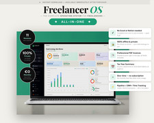 Freelancer OS | All-in-One Freelancer Tool | Invoices, Finance, Clients, Project picture