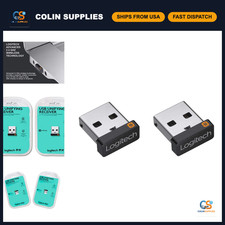 USB Unifying Receiver for Wireless Devices - 2 Pack, Easy Connectivity, Plug & P picture