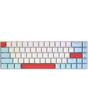 CHERRY MX-LP 2.1, WIRELESS, Bluetooth, MX LOW PROFILE  RGB SWITCH, RedWhiteBlue picture