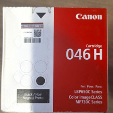 Canon Genuine 046 H Black Laser Toner Cartridge for LBP650C & MF730C Series picture