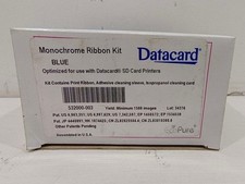 DATACARD 532000-003 MONOCHROME SD CARD PRINTER DARK BLUE RIBBON 532000-003 NEW picture