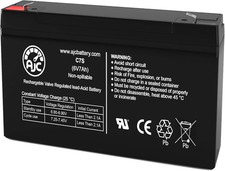 Battery Compatible with APC Smart-Ups SC SC620 6V 7Ah UPS Battery picture