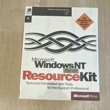 Microsoft Windows NT Server Resource Kit 4.0 CD-ROM + Guides Microsoft Press picture