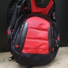 BRAND NEW Swissdigital Design - Circuit Antibacterial Backpack - Red / Black picture