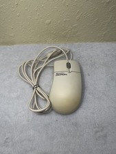 Vintage Microsoft IntelliMouse 1.2A PS/2 Ball Mouse Micron OEM Grey Not Tested picture