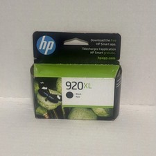 Genuine HP 920XL INK CARTRIGE BLACK BRAND NEW OCT 2016 picture