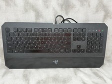 Razer DeathStalker RZ03-0080 Wired Gaming Keyboard Green Backlit USB Tested picture