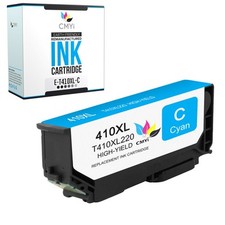 CMYi 1PK Replacement 410XL Cyan Ink for Epson Expression XP-630 XP-635 XP-640 picture