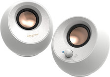 Creative Pebble V3 2.0 USB-C Computer Speaker System Bluetooth 5.0 White NEW picture