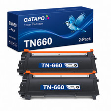 2PK TN660 High Yield Toner Cartridge For  TN630 MFC-L2700DW MFC-L2740DW  picture