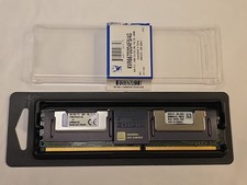 Kingston KVR667D2D4F5/4G PC2-5300F 4GB 240-pin 667MHz Memory Module Open Box picture
